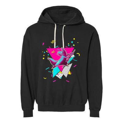 Artificer Slugcat Indie Game Rain World 90s Graphic Design Garment-Dyed Fleece Hoodie