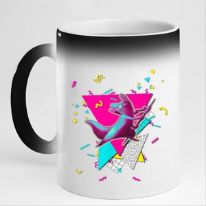 Artificer Slugcat Indie Game Rain World 90s Graphic Design 11oz Black Color Changing Mug