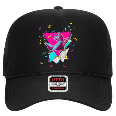 Artificer Slugcat Indie Game Rain World 90s Graphic Design High Crown Mesh Back Trucker Hat