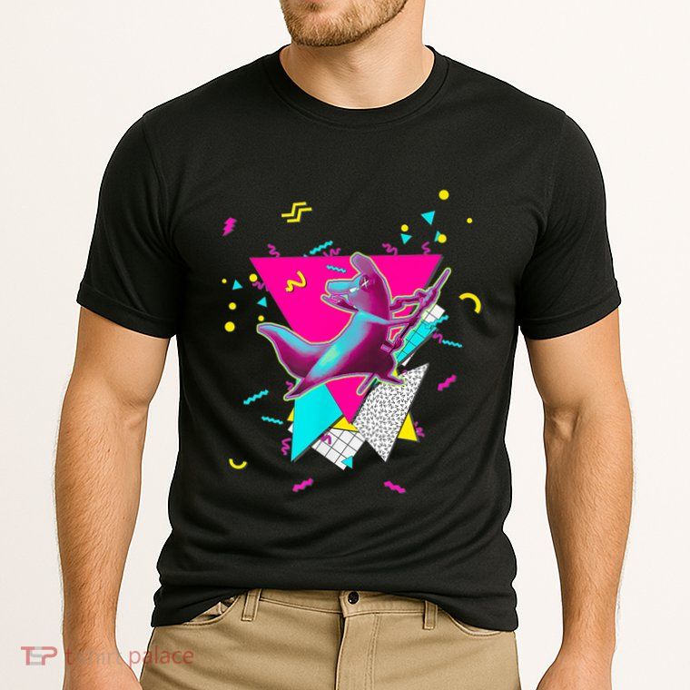 Artificer Slugcat Indie Game Rain World 90s Graphic Design Performance Shirt