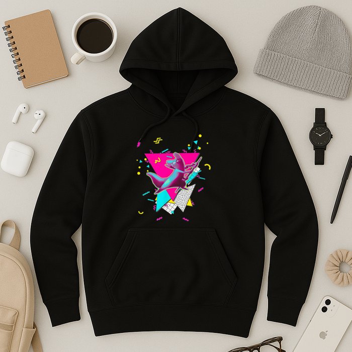 Artificer Slugcat Indie Game Rain World 90s Graphic Design Hoodie