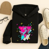Artificer Slugcat Indie Game Rain World 90s Graphic Design Hoodie