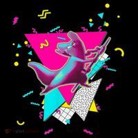 Artificer Slugcat Indie Game Rain World 90s Graphic Design Button