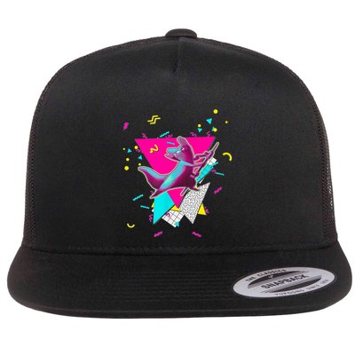Artificer Slugcat Indie Game Rain World 90s Graphic Design Flatbill Hat