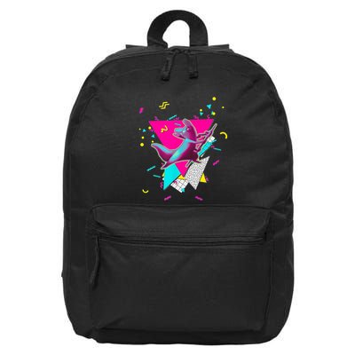 Artificer Slugcat Indie Game Rain World 90s Graphic Design 16 in Basic Backpack