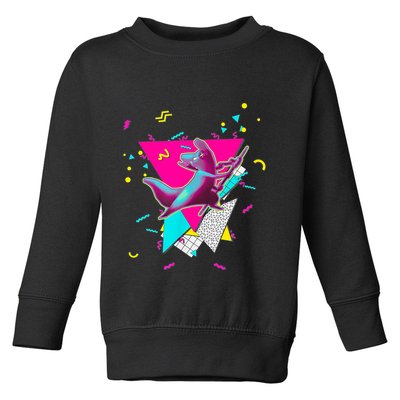 Artificer Slugcat Indie Game Rain World 90s Graphic Design Toddler Sweatshirt