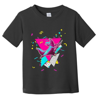 Artificer Slugcat Indie Game Rain World 90s Graphic Design Toddler T-Shirt