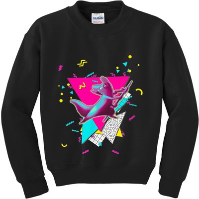Artificer Slugcat Indie Game Rain World 90s Graphic Design Kids Sweatshirt
