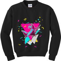 Artificer Slugcat Indie Game Rain World 90s Graphic Design Kids Sweatshirt