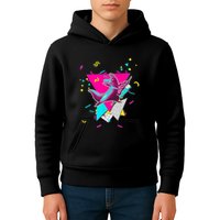 Artificer Slugcat Indie Game Rain World 90s Graphic Design Kids Hoodie
