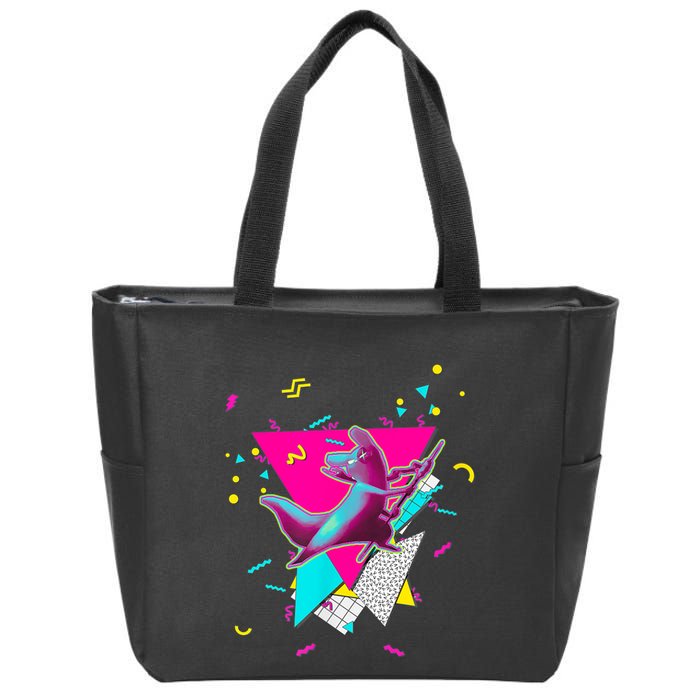 Artificer Slugcat Indie Game Rain World 90s Graphic Design Zip Tote Bag