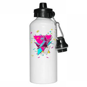 Artificer Slugcat Indie Game Rain World 90s Graphic Design Aluminum Water Bottle