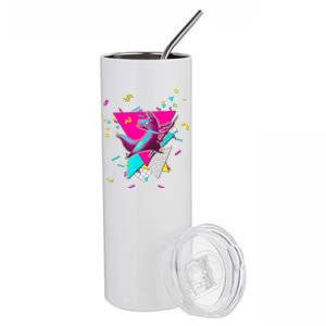 Artificer Slugcat Indie Game Rain World 90s Graphic Design Stainless Steel Tumbler