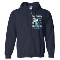 Aw Ship! ItS My 40th Birthday Trip Cruise Vacation Cruising Full Zip Hoodie