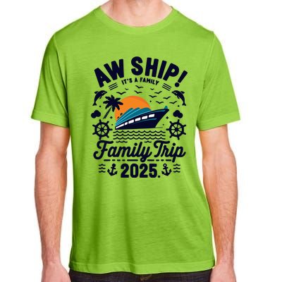 Aw Ship ItS An Anniversary Trip 2025 Couple Matching Cruise Adult ChromaSoft Performance T-Shirt