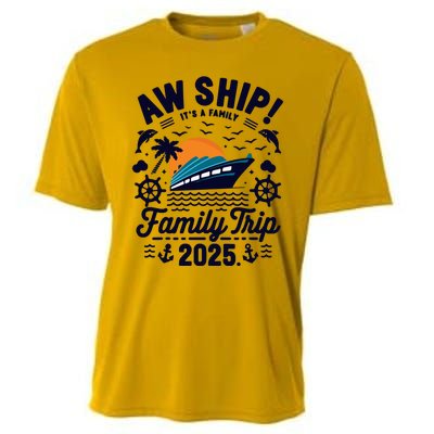 Aw Ship ItS An Anniversary Trip 2025 Couple Matching Cruise Cooling Performance Crew T-Shirt