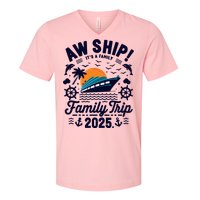 Aw Ship ItS An Anniversary Trip 2025 Couple Matching Cruise V-Neck T-Shirt