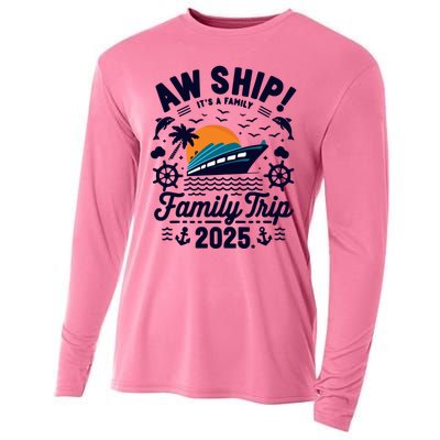 Aw Ship ItS An Anniversary Trip 2025 Couple Matching Cruise Cooling Performance Long Sleeve Crew