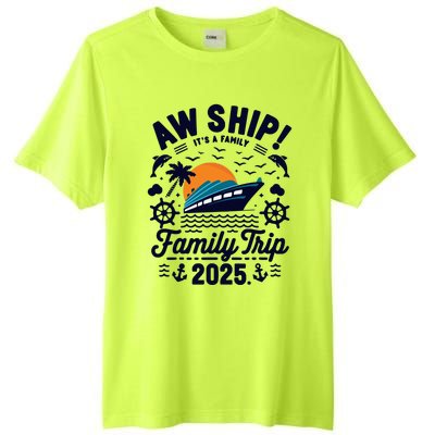 Aw Ship ItS An Anniversary Trip 2025 Couple Matching Cruise Tall Fusion ChromaSoft Performance T-Shirt