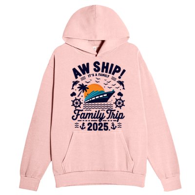 Aw Ship ItS An Anniversary Trip 2025 Couple Matching Cruise Urban Pullover Hoodie