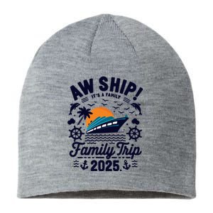 Aw Ship ItS An Anniversary Trip 2025 Couple Matching Cruise Sustainable Beanie