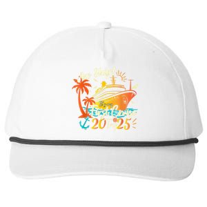 Aw Ship Its My First Cruise Trip 2025 First Cruise 2025 Snapback Five-Panel Rope Hat