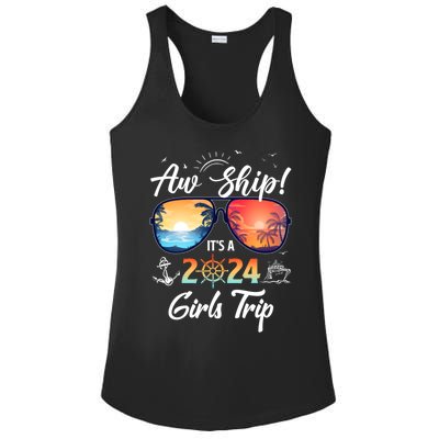 Aw Ship ItS A 2024 Trip Cruising Vacation Gift Ladies PosiCharge Competitor Racerback Tank