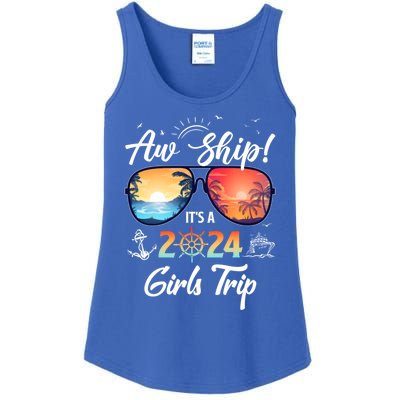 Aw Ship ItS A 2024 Trip Cruising Vacation Gift Ladies Essential Tank