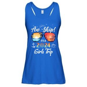 Aw Ship ItS A 2024 Trip Cruising Vacation Gift Ladies Essential Flowy Tank