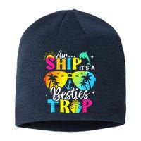 Aw Ship It’S A Besties Trip 2025 Friends Vacay Cruise 2025 Sustainable Beanie