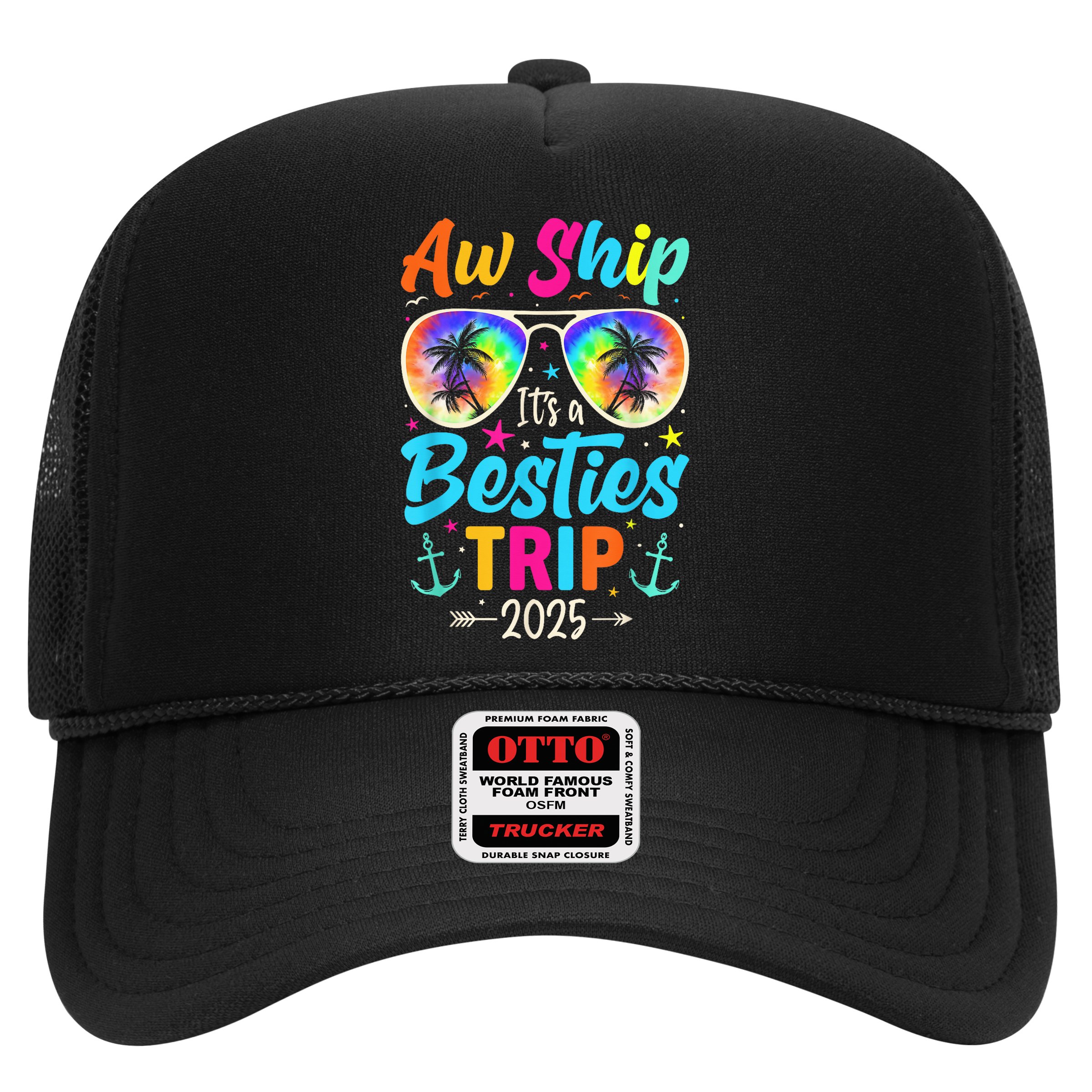 Aw Ship It’S A Besties Trip 2025 Friends Vacay Cruise 2025 Hat