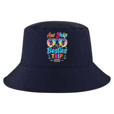 Aw Ship It’S A Besties Trip 2025 Friends Vacay Cruise 2025 Cool Comfort Performance Bucket Hat