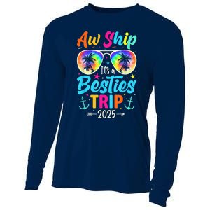 Aw Ship It’S A Besties Trip 2025 Friends Vacay Cruise 2025 Cooling Performance Long Sleeve Crew