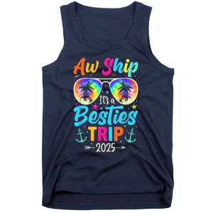 Aw Ship It’S A Besties Trip 2025 Friends Vacay Cruise 2025 Tank Top