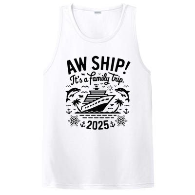 Aw Ship! ItS A Family Cruise 2025 Trip Vacation Matching PosiCharge Competitor Tank