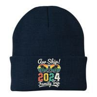 Aw Ship ItS A 2024 Family Trip Family Cruise Vintage Knit Cap Winter Beanie