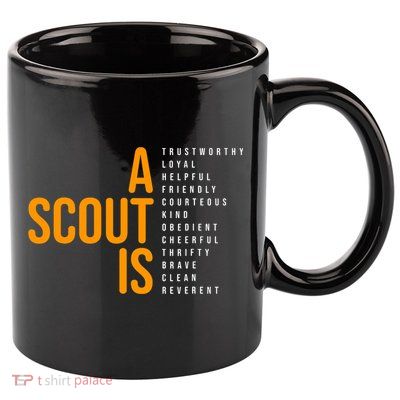 A Scout Is 11oz C Handle Ceramic Mug