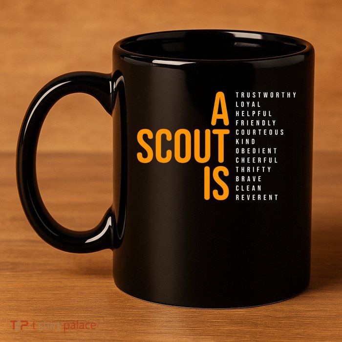 A Scout Is 11oz C Handle Ceramic Mug