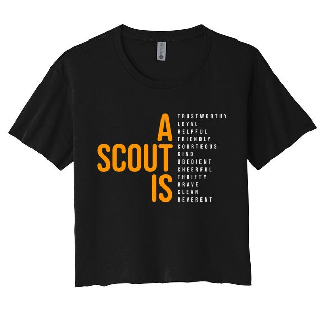 A Scout Is Women's Crop Top Tee