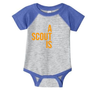 A Scout Is Infant Baby Jersey Bodysuit