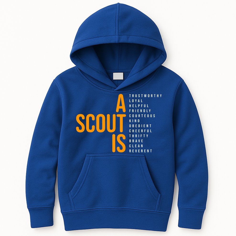 A Scout Is Kids Hoodie