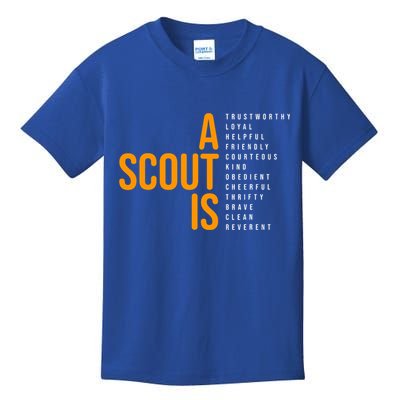 A Scout Is Kids T-Shirt