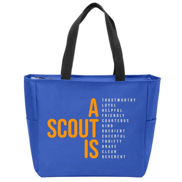 A Scout Is Zip Tote Bag