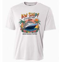 Aw Ship! ItS A Family Cruise 2025 Trip Vacation Matching Cooling Performance Crew T-Shirt