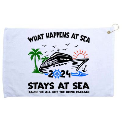 Aw Ship Its A Family Trip And Friends Group Cruise 2024 Grommeted Golf Towel