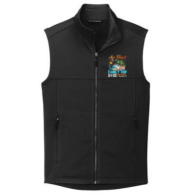 Aw Ship! It’S A Family Trip 2025 Family Matching Cruise Collective Smooth Fleece Vest