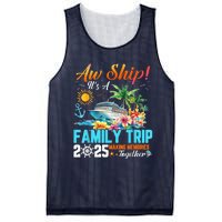 Aw Ship! It’S A Family Trip 2025 Family Matching Cruise Mesh Reversible Basketball Jersey Tank