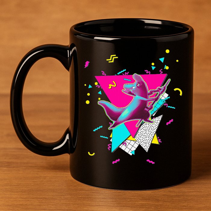 Artificer Slugcat  Indie Game Rain World 90s design  11oz C Handle Ceramic Mug