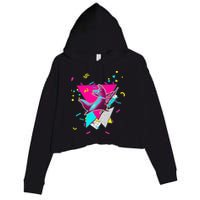 Artificer Slugcat  Indie Game Rain World 90s design  Crop Fleece Hoodie