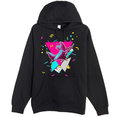 Artificer Slugcat  Indie Game Rain World 90s design  Premium Pullover Hoodie